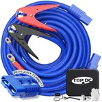 TOPDC Jumper Cables,1 Gauge 25 Feet