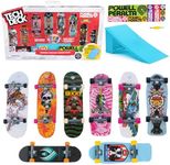 Tech Deck, Powell Peralta Legends SK8Shop Bonus Pack with Ramp, Collectible and Customizable Mini Skateboards, Kids Toys for Ages 6 and up