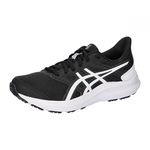 ASICS Womens Jolt 4 Running Shoes Black/White 6