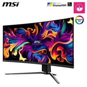 MSI 34" QD-OLED Gaming Monitor – UltraWide Curved Display