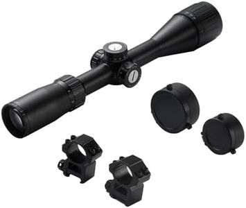 Orcair 3-9x40 AO Crosshair Rifle Scopes,Illuminated 22lr Riflescope Mil-Dot Reticle Parallax Adjustment 1 inch Tube Nitrogen Purged with Flip Caps Shock and Water Resistance