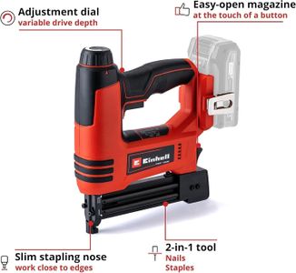 Einhell 18V Cordless Nail Gun – Lightweight Electric Tool