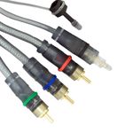 GE Component Video & Digital Optical Audio Cable, 6ft