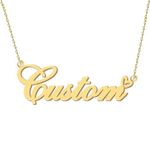 Custom Name Necklace Personalized Any Name Pendant Engraved Your Name Gift Jewelry