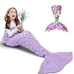 AmyHomie Mermaid Tail Blanket, Merm