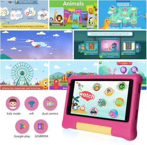 Ainmel Kids Tablet 7" – Pink, Child-Friendly 7-Inch Android Device