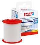 tesa Crack Cover Scrim Tape - Highly Elastic, Self-Adhesive Drywall Tape for Crack and Seams Repair - 10 m x 50 mm