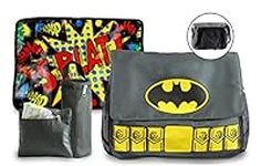 DC Comics Batman Grey Diaper Bag In