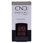 CND Shellac Crimson Sash, 7.3 ml/0.25 fl oz.