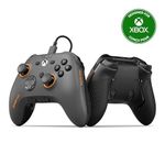 SCUF Valor PRO Wired Performance Xbox Controller – Customisable Back Paddles, Instant Triggers, Hall Effect Thumbsticks, Audio Controls, Xbox Series X|S, Xbox One, Steel Grey