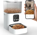 Abdtech Automatic Cat Food Feeder: Pet Food Dispenser - Cat Food Bowl - 3L Automatic Dogs Feeder - Auto Cat Feeder with Camera - Gravity Cats Feeder