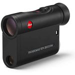 Leica Sport Optics, Rangemaster Rangefinders - CRF 3500.COM, 7x24mm, 10-3500yds (EHR Ballistics out to 1200yds), Compatible With Leica ABC Ballistic Data via Bluetooth (Apple Watch or Kestrel), Aquadura Coating, LED Display, Black, CR2 3V