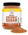 Coconut Merchant Coconut Sugar 1kg Organic Low GI Unrefined Brown Sugar from Coconut Nectar Blossom