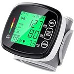 Blood Pressure Monitor for Home Use,Wrist Blood Pressure Machine Automatic Digital LCD Display Blood Pressure Machine Adjustable Wrist Cuff 5.3-7.67" 99x2 Sets Memory with Carrying Case for Home Use