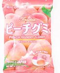 Kasugai Gummy Candies with White Peach Juice