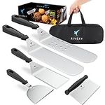 Rivexy 5 Pcs Grill Spatula for Outd
