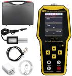 7 in 1 Soil Tester, Nitrogen Phosphorus Potassium NPK Tester, Handheld Soil PH Meter Kit, Temperature, Conductivity, Moisture, EC Meter for ​Petrochemical, Agriculture - Yellow