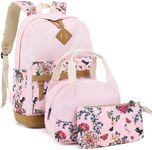 Leaper Floral Canvas School Backapc