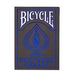 Bicycle MetalLuxe Blue Playing Cards - 1 Deck, Air Cushion Finish, Professional, Superb Handling & Durability, Great Gift For Card Collectors