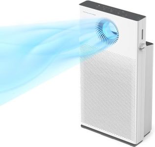 Coway AIRMEGA Jet Purificateur d’air, GreenHEPA, élimine Jusqu’à 99,999% des Particules jusqu'à 0,01 µm*, Virus, aérosols - Certifié ECARF pour Personnes allergiques
