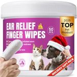 Pet Ear Cleaning Finger Wipes for D
