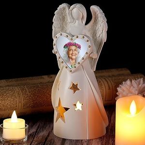 Figurine d'ange - Cadeau pour deuil - Souvenir spécial et Souvenir de défunt - Figurine Ange Gardien pour Les Proches - Cadeau de deuil ou décoration de Tombe - Cadeaux pour la Perte de mère