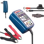 Tecmate Optimate 1 VoltMATIC, TM-401a, Bronze Series: 4-Step 6V / 12V (0.6A), Battery Charger & maintainer, Blue