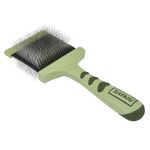 Coastal Pet Safari Dog Flexible Slicker Brush - Dog Brush for Shedding - Undercoat Rake and Grooming Brush for Small and Medium Dogs - Small