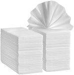 [200 Pack] Linen-Feel Guest Towels 