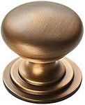 Carlisle Brass M47 M47BAB FTD Victorian KNOB 32MM, Antique Brass