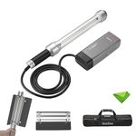 Godox AD-S200 Stick Flash Head | for AD200 AD200Pro, 200Ws Speedlight Head CCT 5800K+200K, 360° Light Tube Design | Flash Monolight with Barndoor for Wedding, Outdoor/Indoor Photography | Black