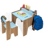 Alex Daisy Norway Kids Table and Chair Set for 3-12 Years (Blue)