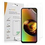 kwmobile Screen Protectors Compatible with Samsung Galaxy A14 5G Screen Protector - 3x Ultra-Clear Transparent Phone Films