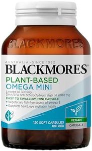 Blackmores Plant-Based Omega Mini | Maintains Heart, Eye & Brain Health | 120 Capsules
