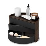 Umbra MOONA Jewelry Box, Black/Walnut