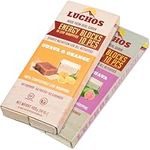 LUCHOS Natural High Energy Bars - 2x400g High Carb Bars for Sports Endurance, Cycling & Workouts - Vegan & Gluten Free - Running Snack Bars - Healthy Bar with Compostable Wrappers - Orange, 2 Pack