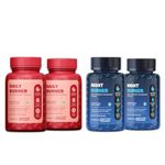 What’s Up Wellness Daily + Night Burner Combo | GLP1 for Weight Loss, Boosts Metabolism and Curbs Cravings | 24-Hour Weight Management | Burn Fat Day & Night | Pack of 2