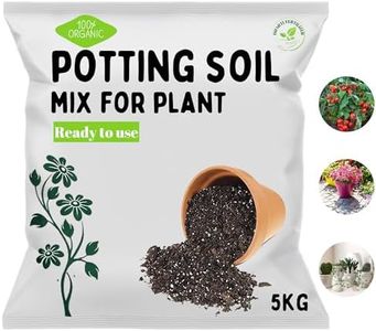 DHARTI Potting Soil Mix For Plant- 5Kg Ready To Use All Purpose Potting Soil Mix | Made With Vermicompost/Neem Cake/Cocopeat/River Sand/Bone Meal (5)