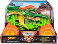 Monster Jam, Official Dragon Monster Truck, Collector Die-Cast Vehicle, 1:24 Scale, Kids’ Toys for Boys and Girls Aged 3 and up