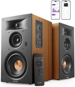 ULTIMEA 3-Way Powered Bookshelf Speakers, Wireless Studio Monitors, BS-3