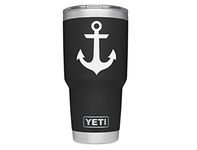 ViaVinyl Anchor Genuine Decal for Windows, Yeti and RTic Tumbler Cups, MacBook laptops, iPad Tablets, iPhone, Android and More!