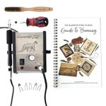 Razertip SE Pyrography Kit - SE Wood Burning Machine with Pyrography pen, 6 pyrographic tips, How-to Book "Pyro Studio Guide to Burning", Beginners, Adults, Experts, Professional