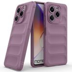 Zapcase Back Case Cover for Infinix Note 40X 5G | Compatible for Infinix Note 40X 5G Back Cover | Liquid Silicon Magic Case for Infinix Note 40X 5G with Camera Protection | Lavender