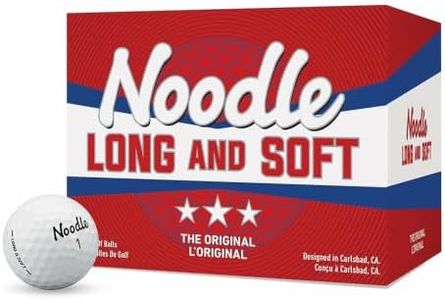 TaylorMade Golf Noodle Long & Soft DDZ, White, Pack of 24