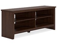 Signature Design by Ashley Camiburg Large TV Stand, Warm Brown