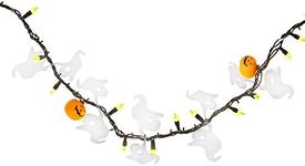 Darice 50 Light Halloween Ghost Pumpkin Lighted Garland Sets