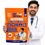PETSAPIENS Pre + Probiotic Supplement for Dogs (120g) | 10B CFU | Boosts Gut Health & Immunity | Gluten-Free | Vet Formulated | Prevents Scratching, Paw-Licking & Indigestion | Chicken Flavour