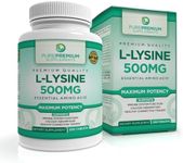 PurePremium L-Lysine 500 mg - Lysine Supplement - Essential Amino Acid with Maximum Strength - Immune Support Supplement - Pure Lysine 500mg for Fast Absorption - 7 Months Supply - 200 Tablets