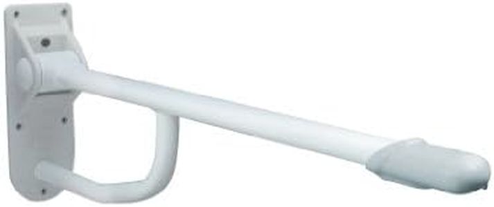 HOMECRAFT Bathroom/Toilet Handrail, Ergonomic Grab Bar, Steel Safety Handle, Helps Sit & Rise, Mobility Aids