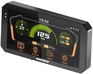 INNOVV N2 6" Apple Carplay Screen for Motorcycle, Touch Screen Wireless Apple CarPlay & Android Auto GPS Navigation System, 5G Wi-Fi, IP67 Waterproof, Bluetooth, Parking Mode, Siri, App Connect